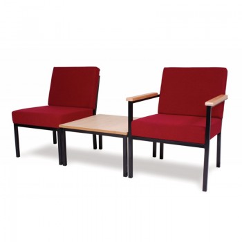 D7 Steel Frame Reception Chairs