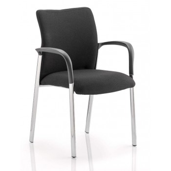 Academy Upholstered Reception Chair With Arms