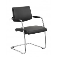 Havana Cantilever Leather Visitor Chair