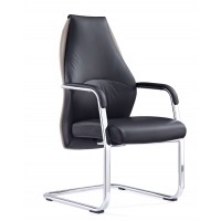 Mien Black and Mink Cantilever Chair