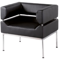 Benotto Faux Leather Tub Chair