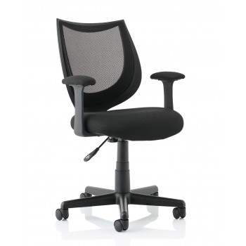 Camden Black Mesh Operator Chair