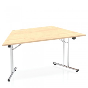 Impulse Trapezoidal Wooden Folding Table