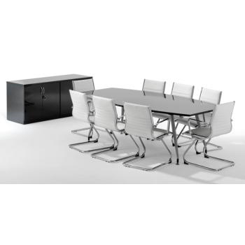 High Gloss Writable Boardroom Tables