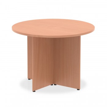 Impulse Round Arrowhead Leg Table