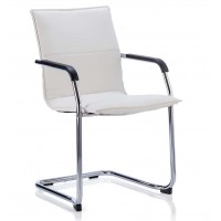 Echo Leather Cantilever Visitor Chair