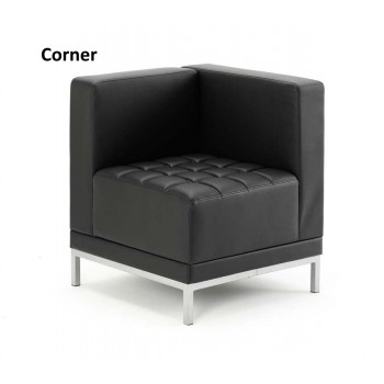 Infinity Leather Modular Reception Seating