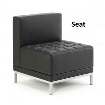 Infinity Leather Modular Reception Seating