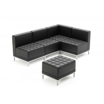 Infinity Leather Modular Reception Seating