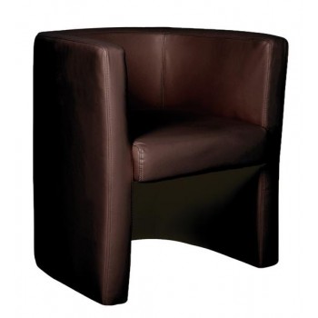 Milano Leather High Back Tub Chairs