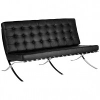 Valencia Contemporary Leather Sofa