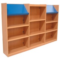 Nexus 3 School Library Bookcase Combination