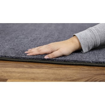 Plain Grey 2m Square Classroom Carpet