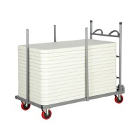 Rectangular Folding Table Storage Trolleys