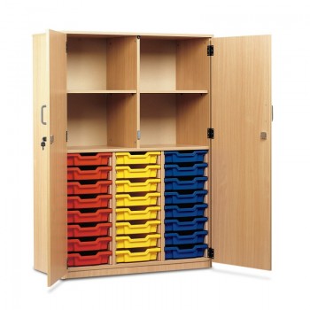 Locking Tray Storage Cupboards