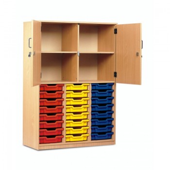 Locking Tray Storage Cupboards