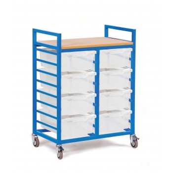 Mobile Deep Tray Storage Trolley