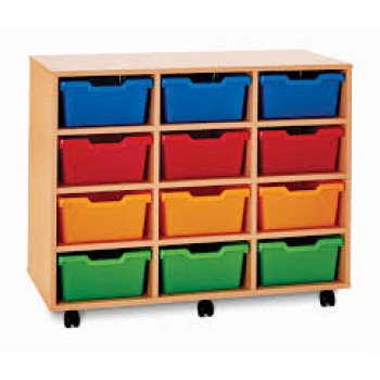 Pop Mobile 12 Deep Tray Storage Unit