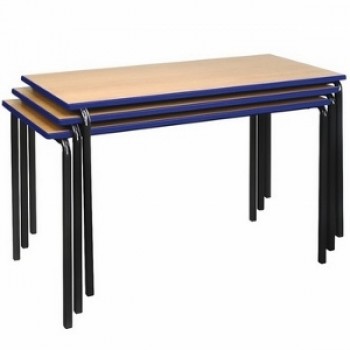 PVC Edge Crush Bent Classroom Tables 