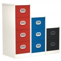 Silverline Kontrax Two Tone Filing Cabinets