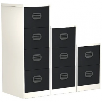 Silverline Kontrax Two Tone Filing Cabinets