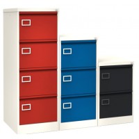 Silverline Two Tone Executive Filing Cabinets