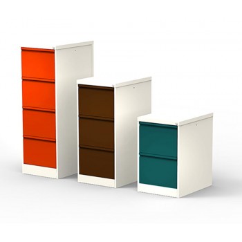 Silverline Two Tone M:Line Filing Cabinets