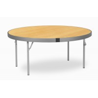 Fast Fold Round Canteen Tables