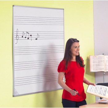 Music Stave Lined Whiteboards