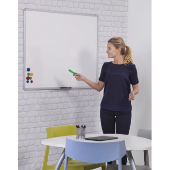 Vitreous Enamel Steel Magnetic Whiteboard