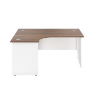 Panel Plus Two Tone Corner Office Desk