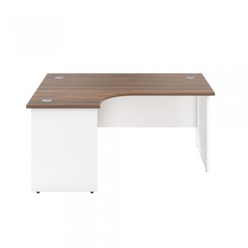 Panel Plus Two Tone Corner Office Desk