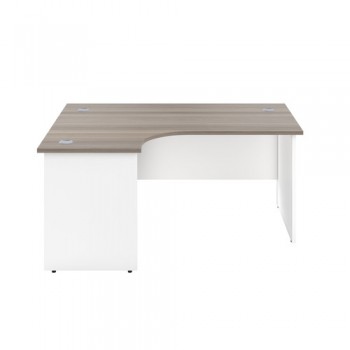 Panel Plus Two Tone Corner Office Desk