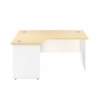 Panel Plus Two Tone Corner Office Desk