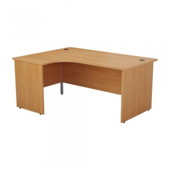 Radial Panel Crescent Office Desks