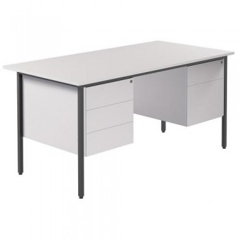 Eco Double Pedestal Office Desk