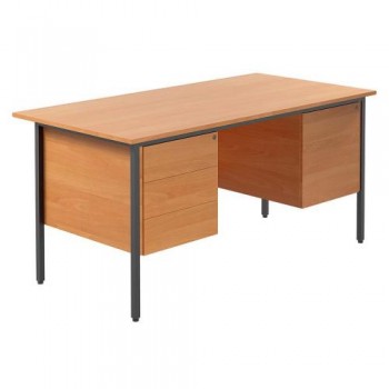 Eco Double Pedestal Office Desk