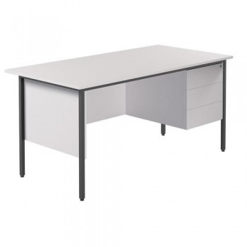 Eco Rectangular Pedestal Desk