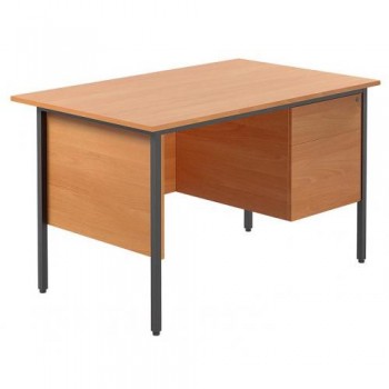 Eco Rectangular Pedestal Desk