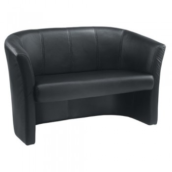 TC Faux Leather Reception Tub Sofa