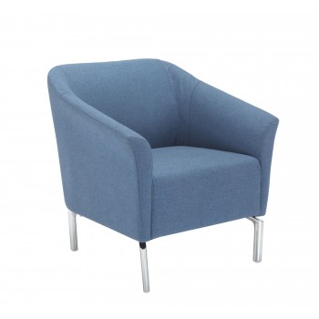 Tux Fabric Reception Armchair