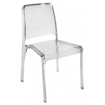 Clarity Heavy Duty Stacking Chairs (Set of 4)