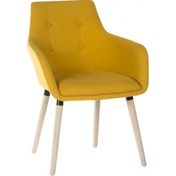 Contemporary Upholstered Reception Chairs