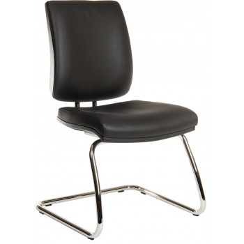Ergo Deluxe Faux Leather Visitor Chair