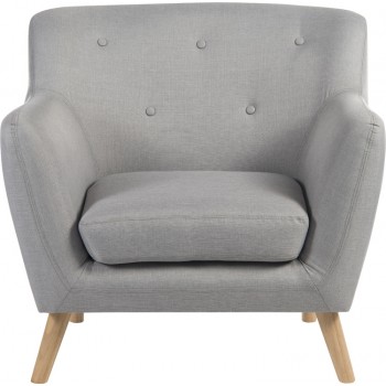 Skandi Grey Reception Armchair