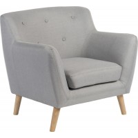 Skandi Grey Reception Armchair