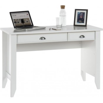 Soft White Laptop Desk