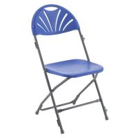 Fan Back Linking Folding Chairs