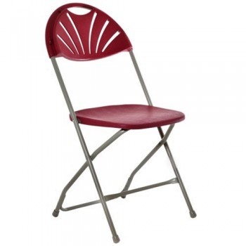 Fan Back Linking Folding Chairs