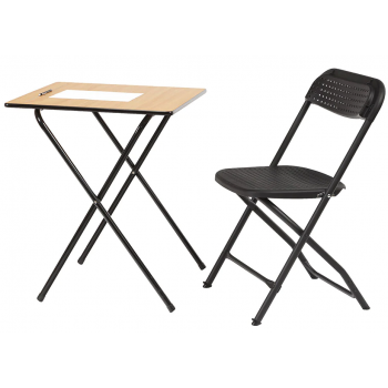 Folding Exam Desks